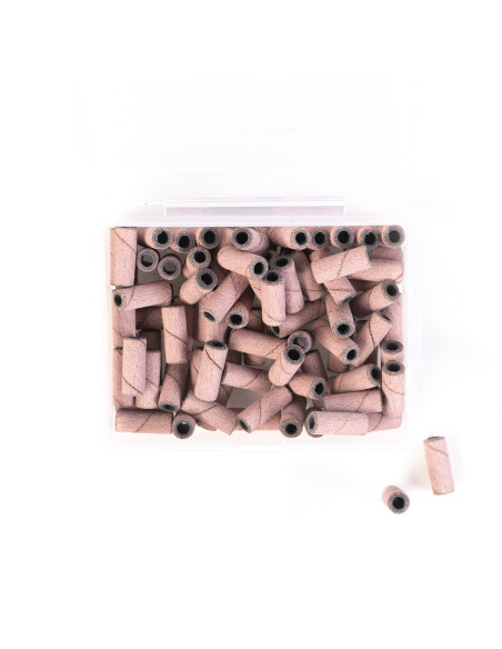 Grinding caps for mini mandrels, grit 240 - 100 pieces