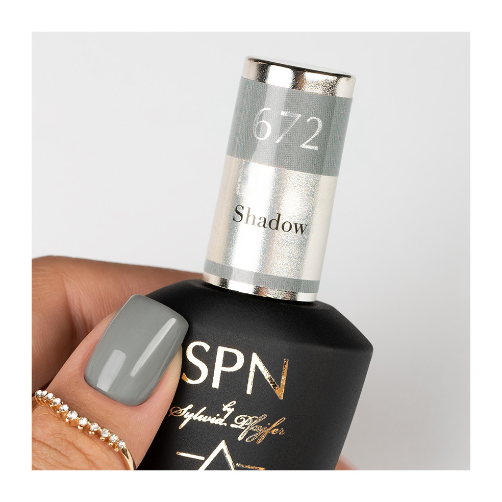 Lakier hybrydowy 672 Shadow UV LaQ...