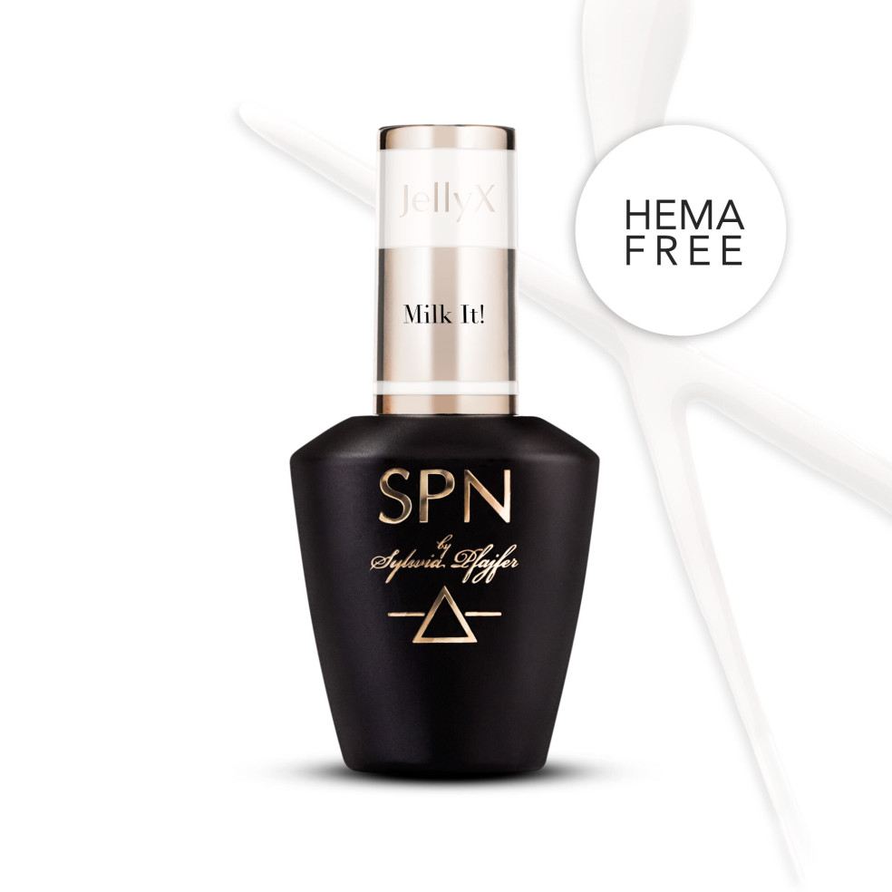 Żel w butelce JellyX Milk It! Hema Free SPN Nails 8 ml