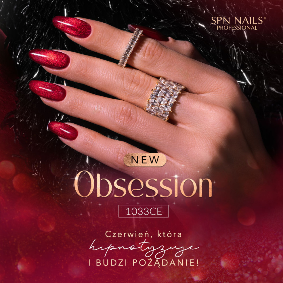 Lakier hybrydowy 1033CE Obsession UV...