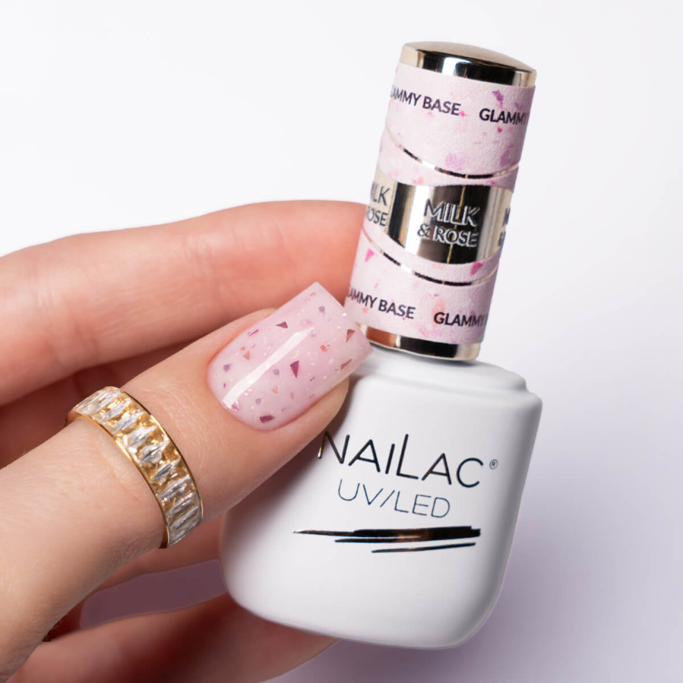 Baza kauczukowa Glammy Base Milk&Rose...