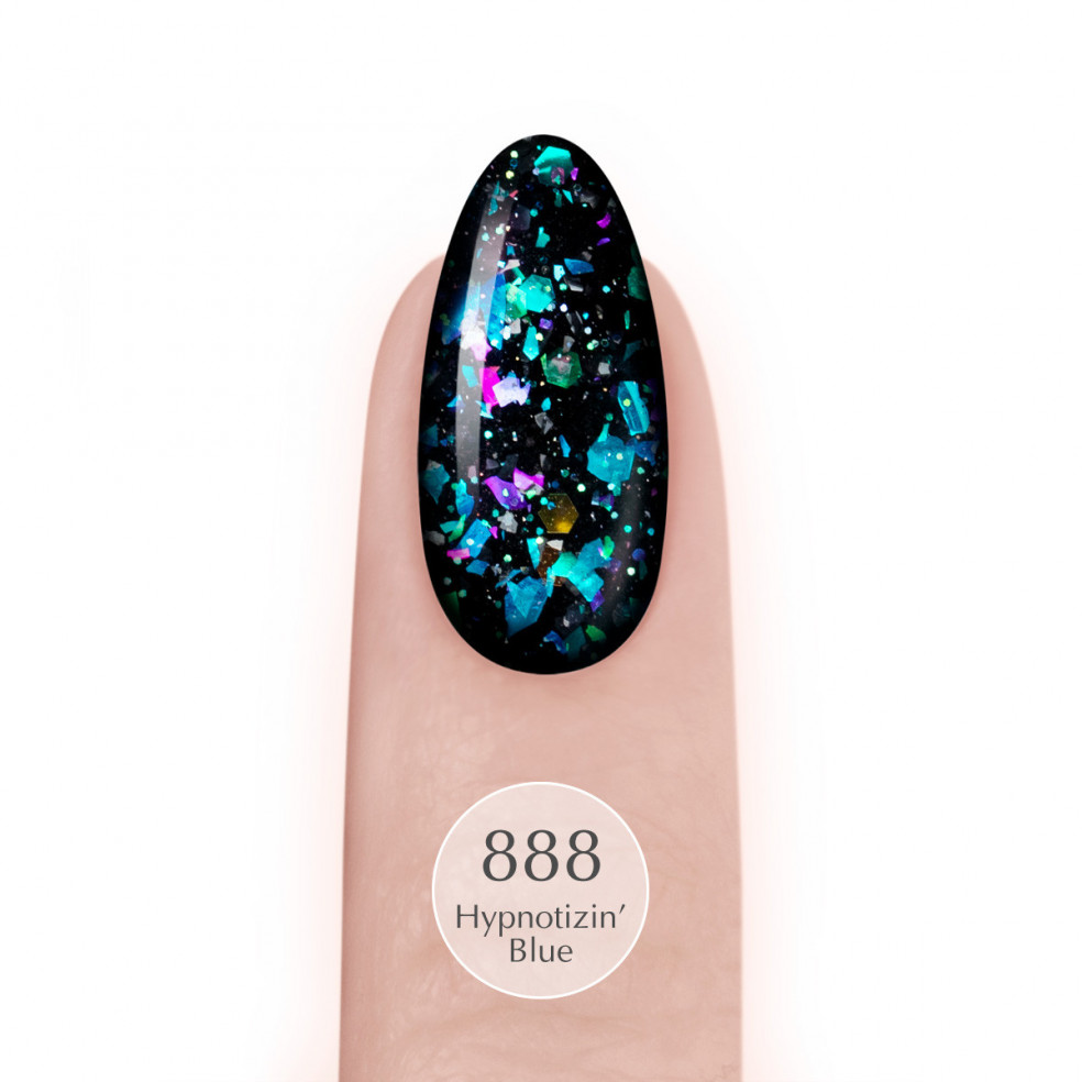 Lakier hybrydowy 888 Hypnotizin' Blue...