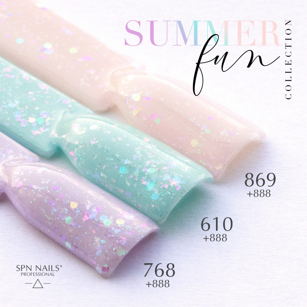 Lakier hybrydowy 888 Hypnotizin' Blue...