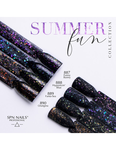 887 Funny Bunny UV LaQ 8ml - Expiration date 06/2026