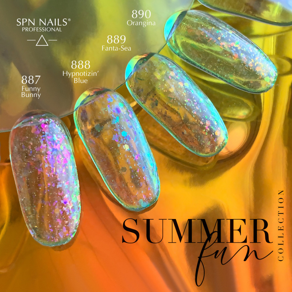 Lakier hybrydowy 887 Funny Bunny UV...