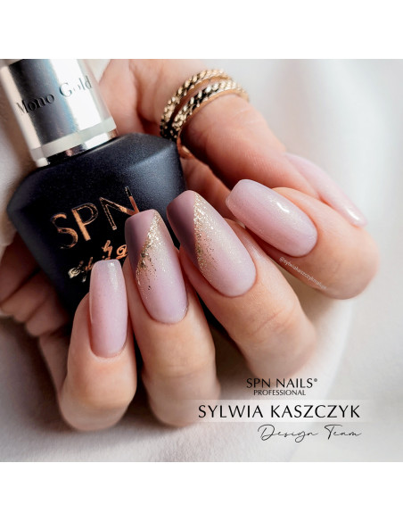 Lakier hybrydowy 917 Mono Gold UV LaQ 8ml - Termin ważności 06.2026