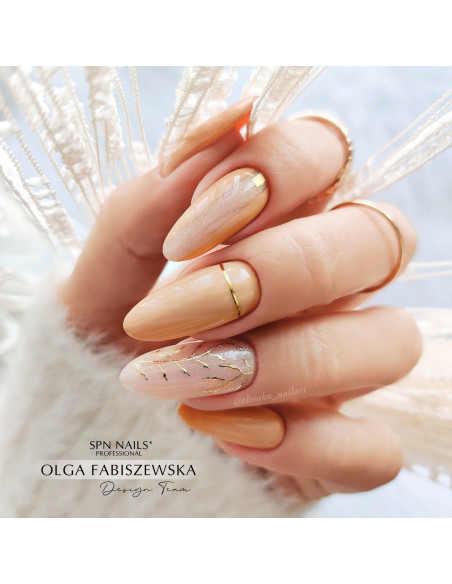 Lakier hybrydowy 917 Mono Gold UV LaQ 8ml - Termin ważności 06.2026