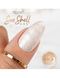 SeaShell Gel Gold 5g SPN Nails