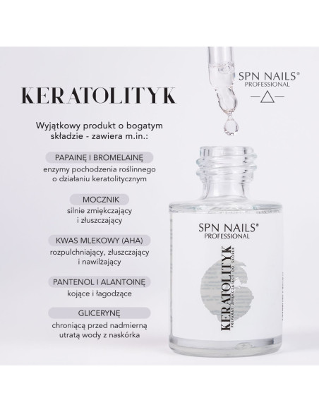 SPN Nails Keratolytic - cuticle softener 15ml