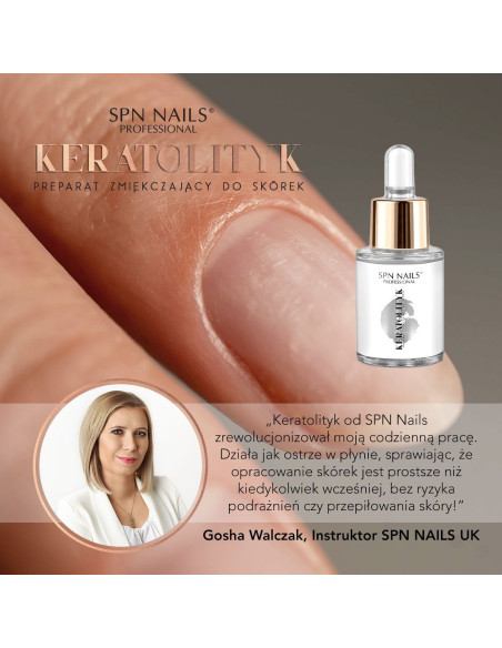 SPN Nails Keratolytic - cuticle softener 15ml