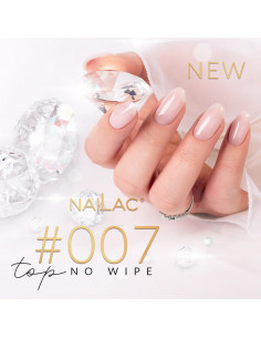 #007 Top hybrydowy - No Wipe NaiLac 10ml 2