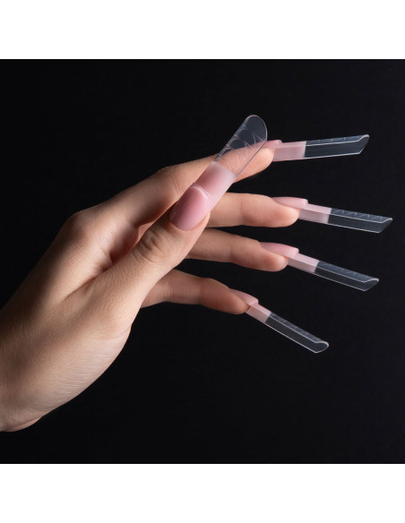 Space French Dual Forms by SPN Nails – top forms for gel and acrygel – 150 pcs.
