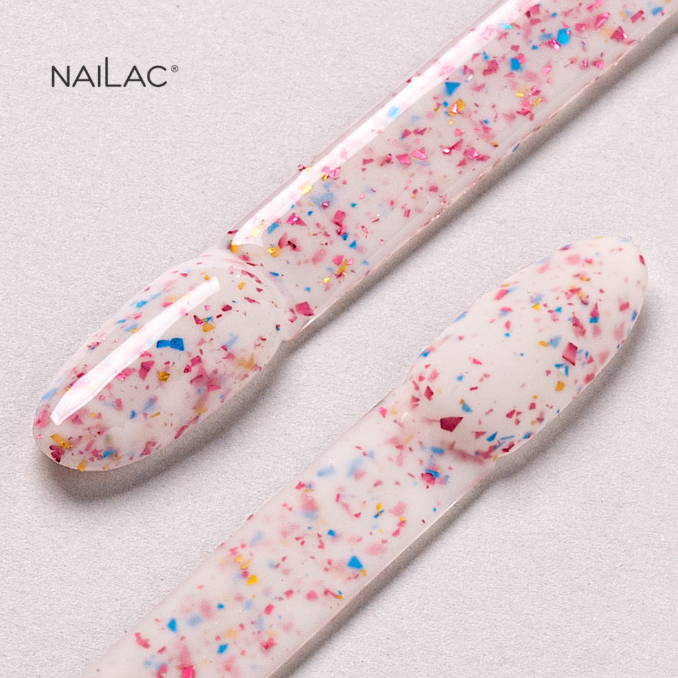 Rubber Base Glammy Base Milk&Confetti...