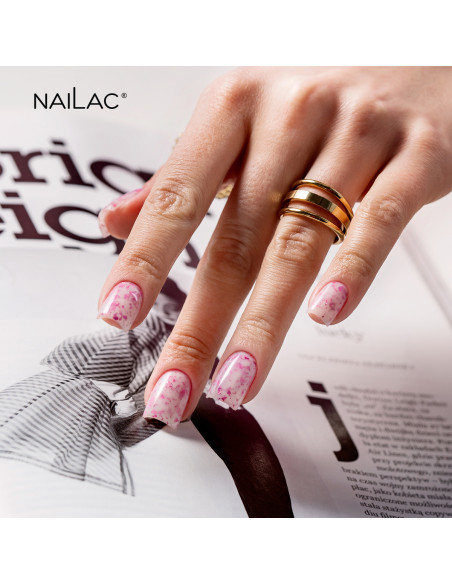 Rubber Base Glammy Base Milk&Pink NaiLac 10ml