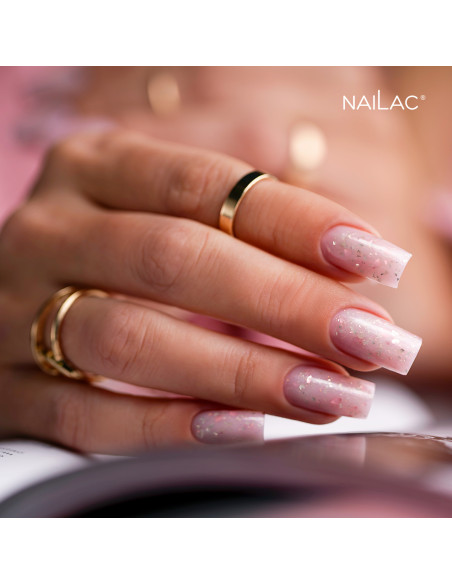 Baza kauczukowa Glammy Base Milk&Powder NaiLac 10ml