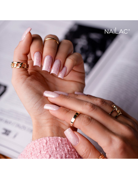 Baza kauczukowa Glammy Base Milk&Powder NaiLac 10ml