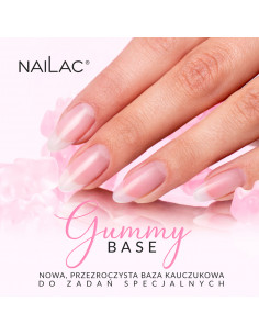 Baza kauczukowa Gummy Base NaiLac 10ml 2