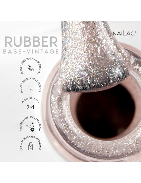 Rubber base Vintage NaiLac 10ml