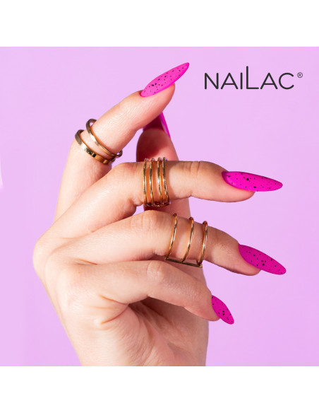 Top hybrydowy Black Dotts Matt TOP NaiLac 10ml
