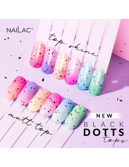 Top hybrydowy Black Dotts TOP Shine NaiLac 10ml