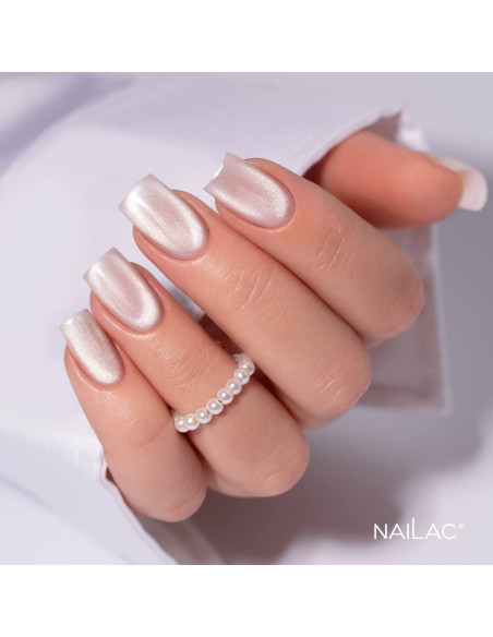 Hybrid top coat Cat Eye Pearl Top NaiLac 10ml