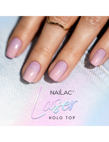 Hybrid top coat Laser Holo Top NaiLac 10ml
