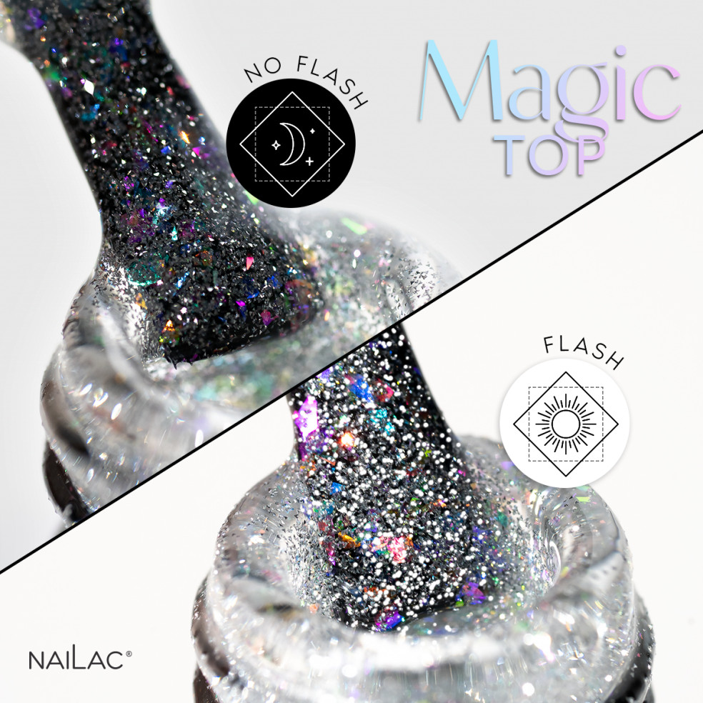 Top hybrydowy Magic Top NaiLac 10ml