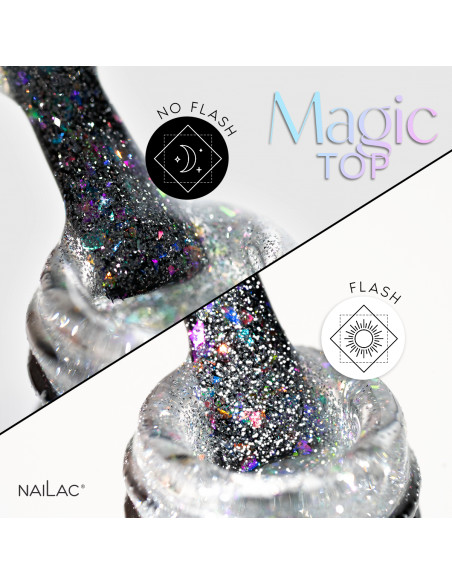 Hybrid top coat Magic Top NaiLac 10ml