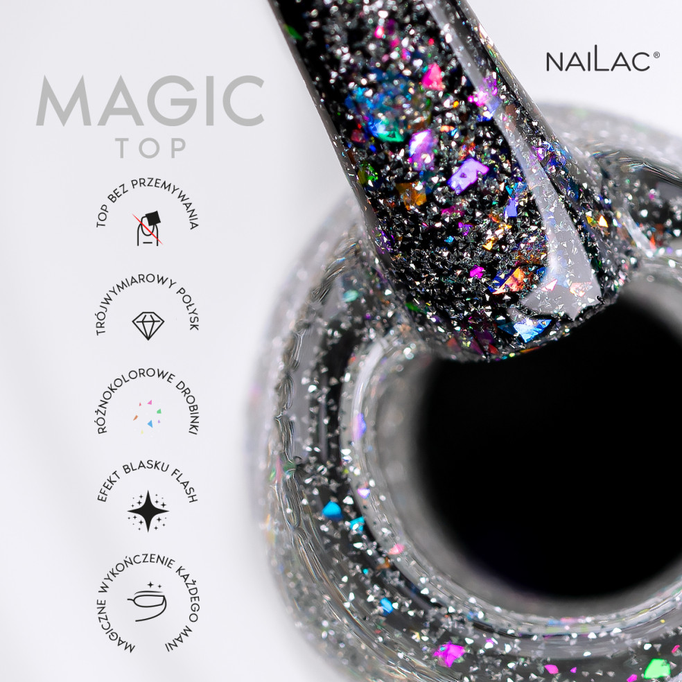 Top hybrydowy Magic Top NaiLac 10ml