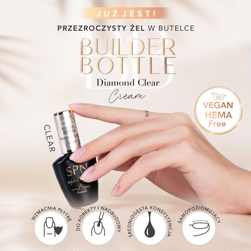 SPN Nails - Żel w butelce Builder...