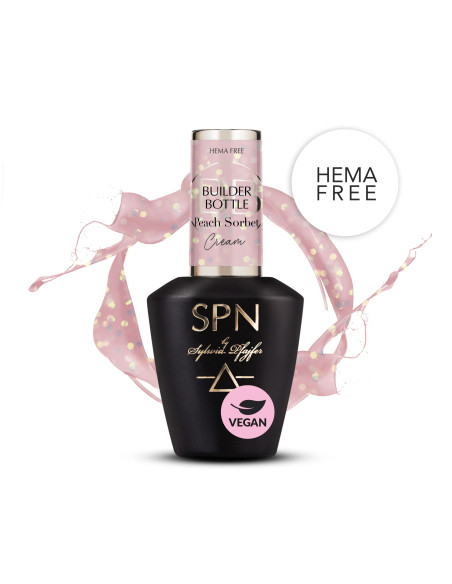 SPN Nails - Builder Bottle Cream - Peach Sorbet 10ml