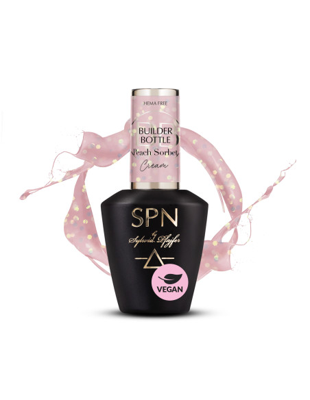 SPN Nails - Żel w butelce Builder Bottle Cream - Peach Sorbet 10ml