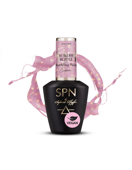 SPN Nails - Builder Bottle Cream - Sparkling Rose 10ml