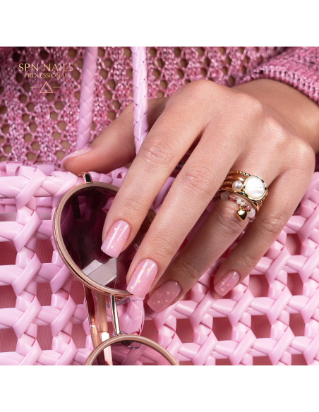 SPN Nails - Żel w butelce Builder Bottle Cream - Sparkling Rose 10ml