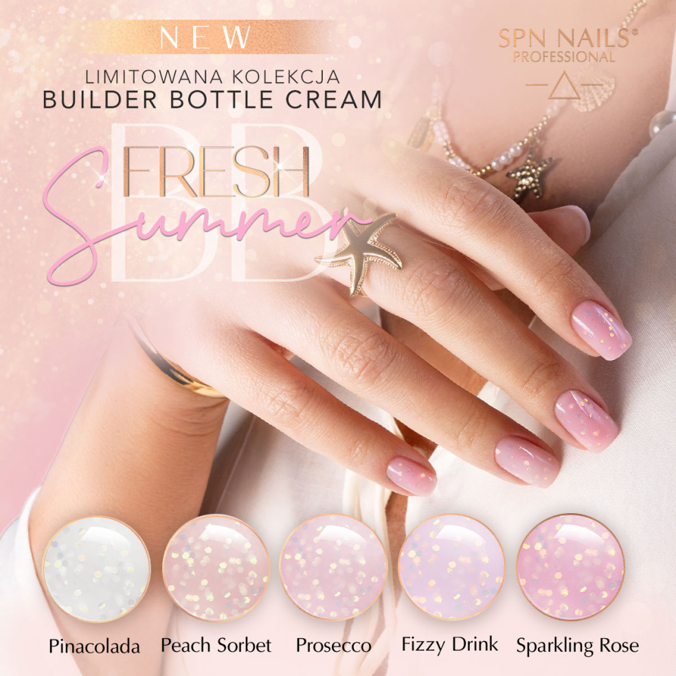 SPN Nails - Builder Bottle Cream -...