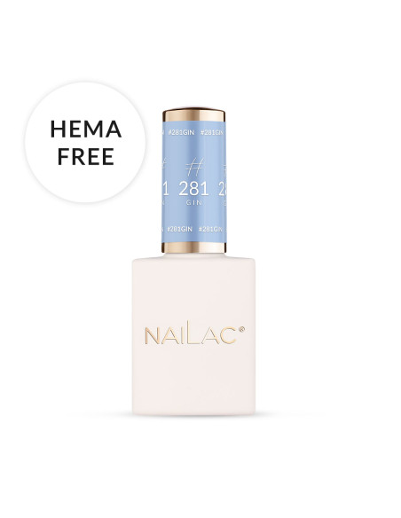 #281 GIN Hybrid polish NaiLac 7ml