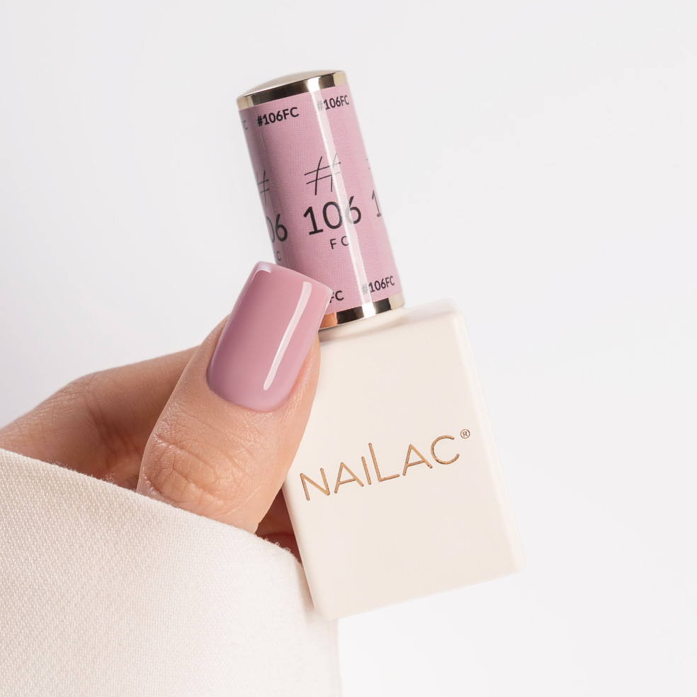 kciuk pomalowany lakierem #106FC NaiLac