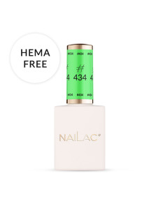Buteleczka zielonego, neonowego lakieru #434 NaiLac