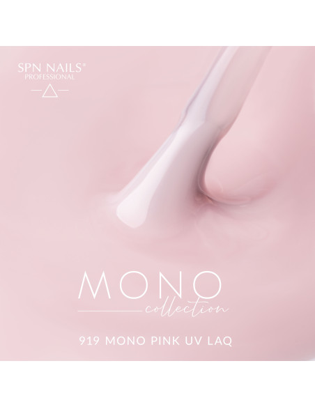 Lakier hybrydowy 919 Mono Pink UV LaQ 8ml