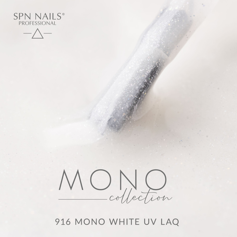 Lakier hybrydowy 916 Mono White UV...