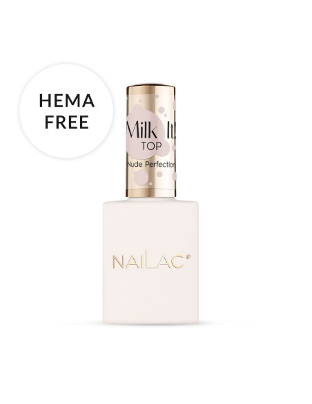 Milk It! Nude Perfection Hybrid Top Coat NaiLac 10 ml