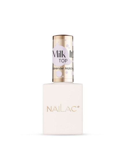 Milk It! Lavender Matcha Hybrid Top Coat NaiLac 10 ml