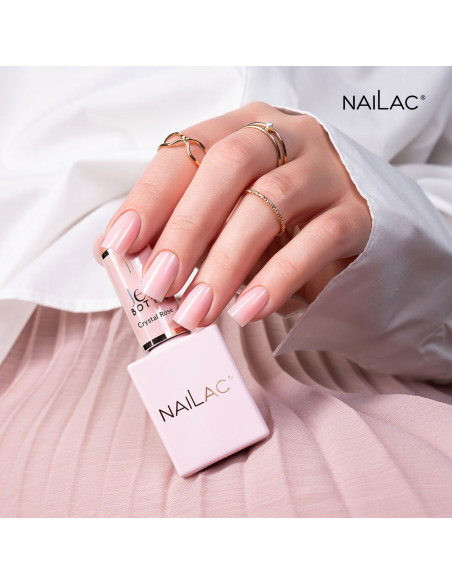 Jelly Bottle Crystal Rose NaiLac 10 ml