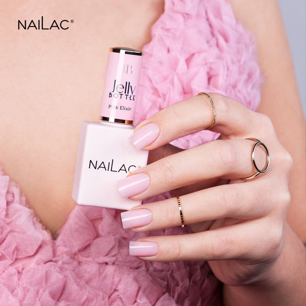 Jelly Bottle Pink Elixir NaiLac 10ml