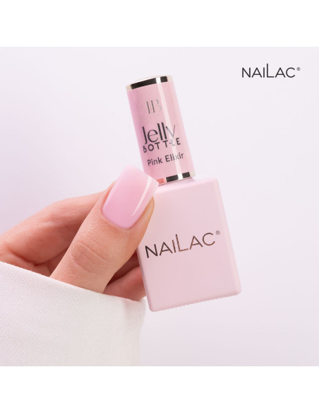 Żel w butelce Jelly Bottle Pink Elixir NaiLac 10ml