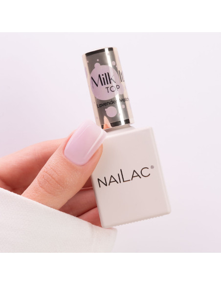Milk It! Lavender Matcha Hybrid Top Coat NaiLac 10 ml