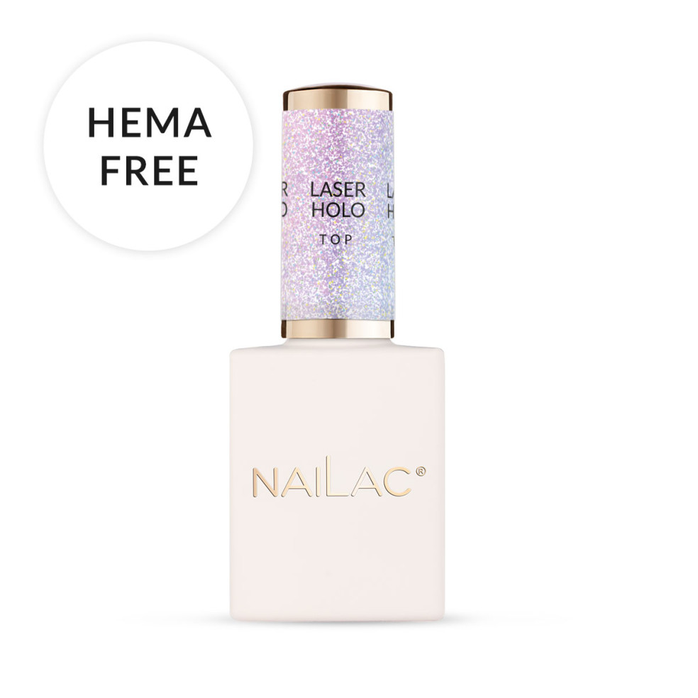 Top hybrydowy Laser Holo Top NaiLac 10ml