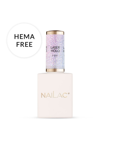 Hybrid top coat Laser Holo Top NaiLac 10ml