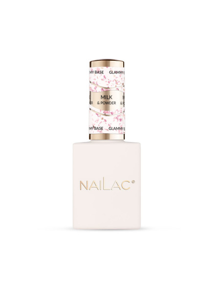 Baza kauczukowa Glammy Base Milk&Powder NaiLac 10ml