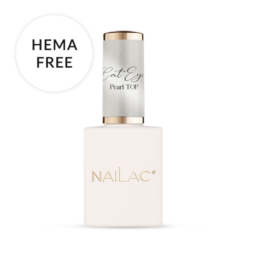 Top hybrydowy Cat Eye Pearl NaiLac 10ml